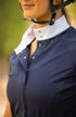 BARE Pro Mesh Competition Shirt - Navy and White